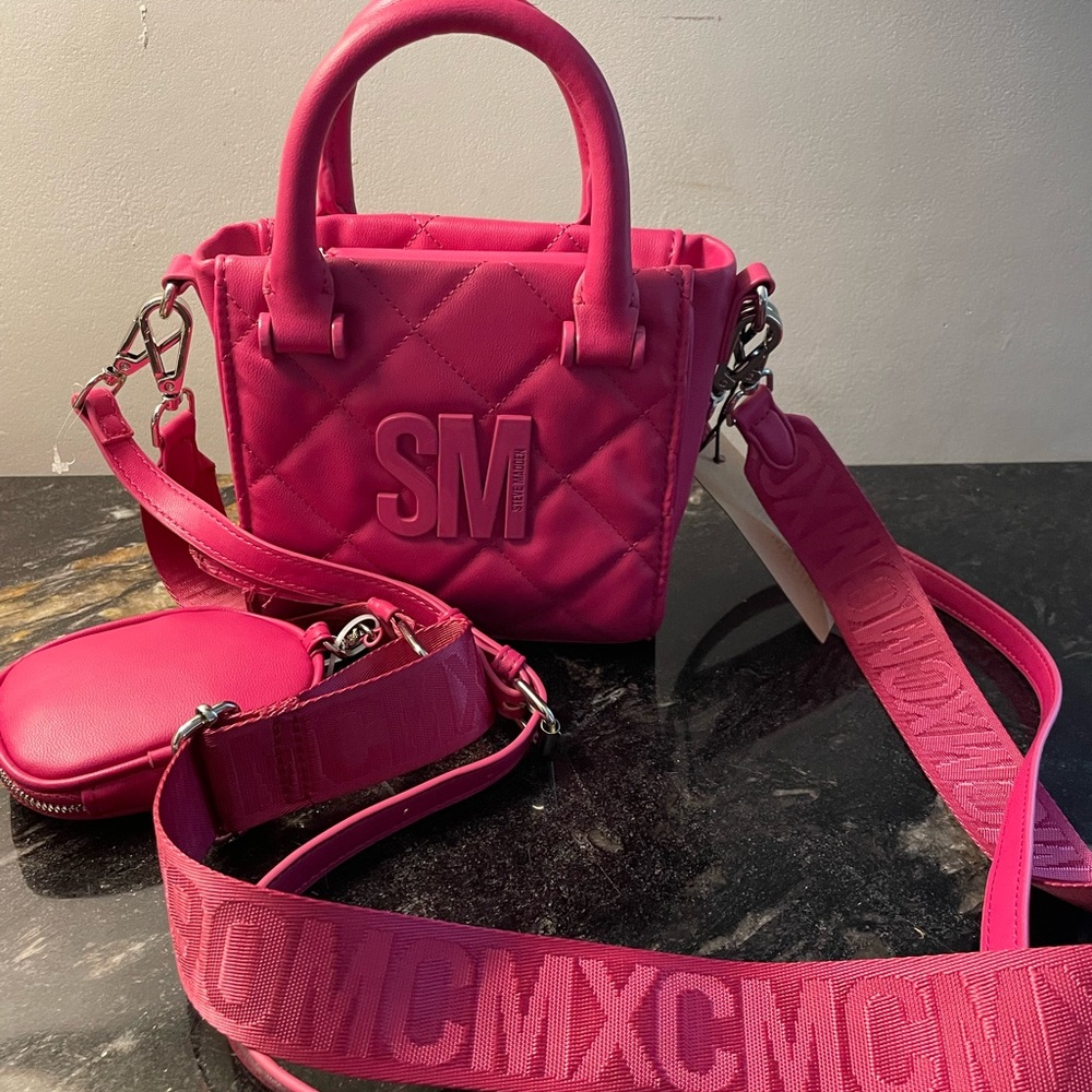 💖Steve Madden Bbabi Fushia Pink Crossbody